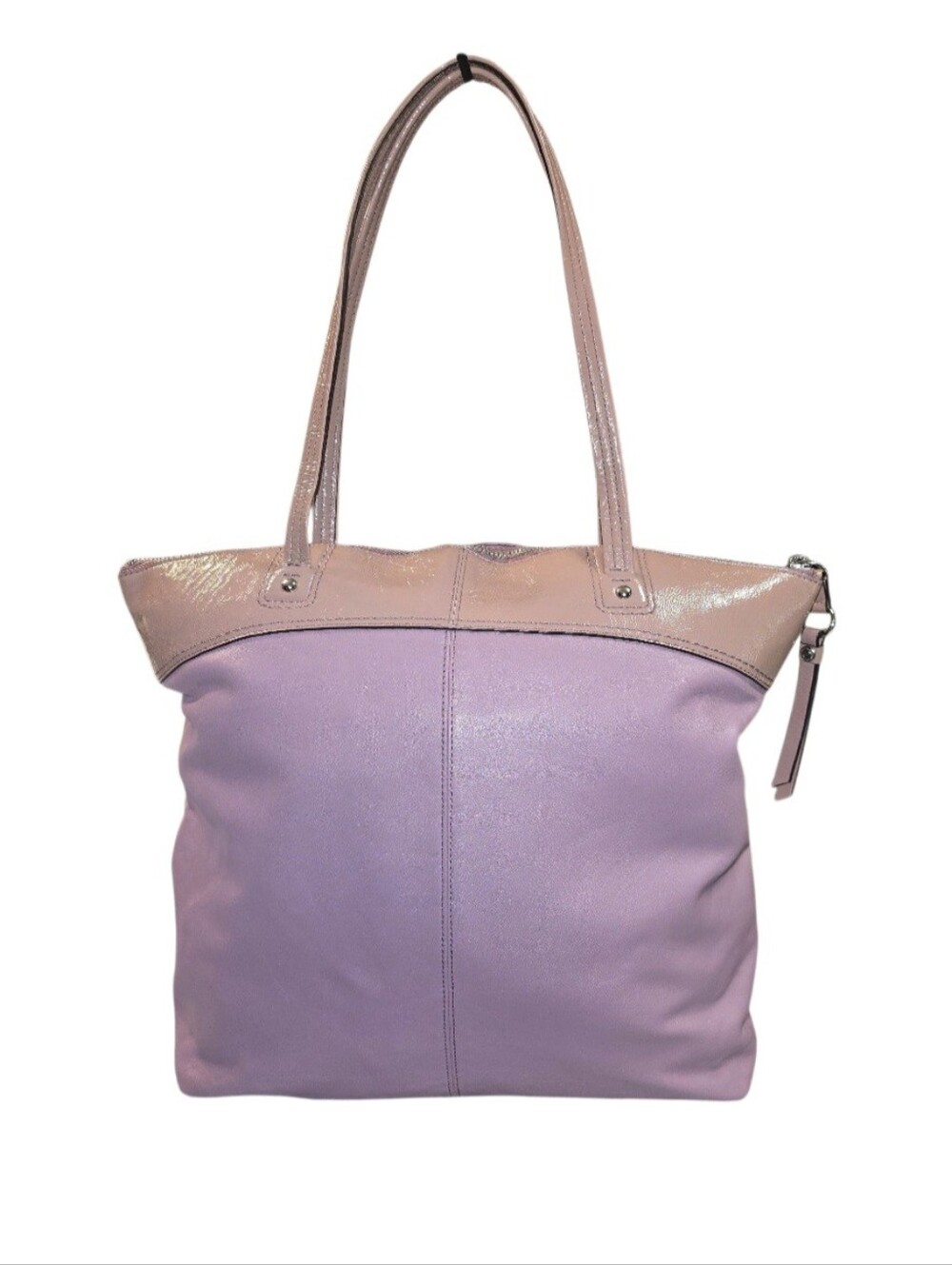 Coach Y2K Laura Leather Zip Shoulder Tote Bag - Picture 2 of 8
